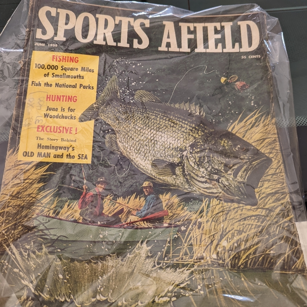 1958 sports Afield magazine
